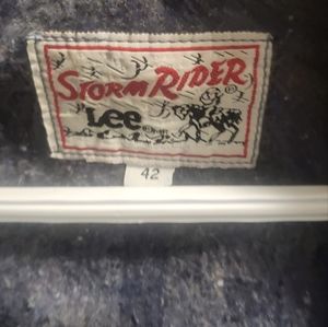 Lee Storm Rider blanket lined jean jacket